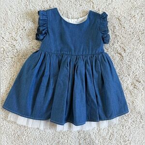 Popatu Chambray Dress - 18 months